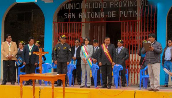 Alcaldesa de la provincia de San Antonio de Putina, Yolinda Barrantes Quenallata. (Foto: Difusión)
