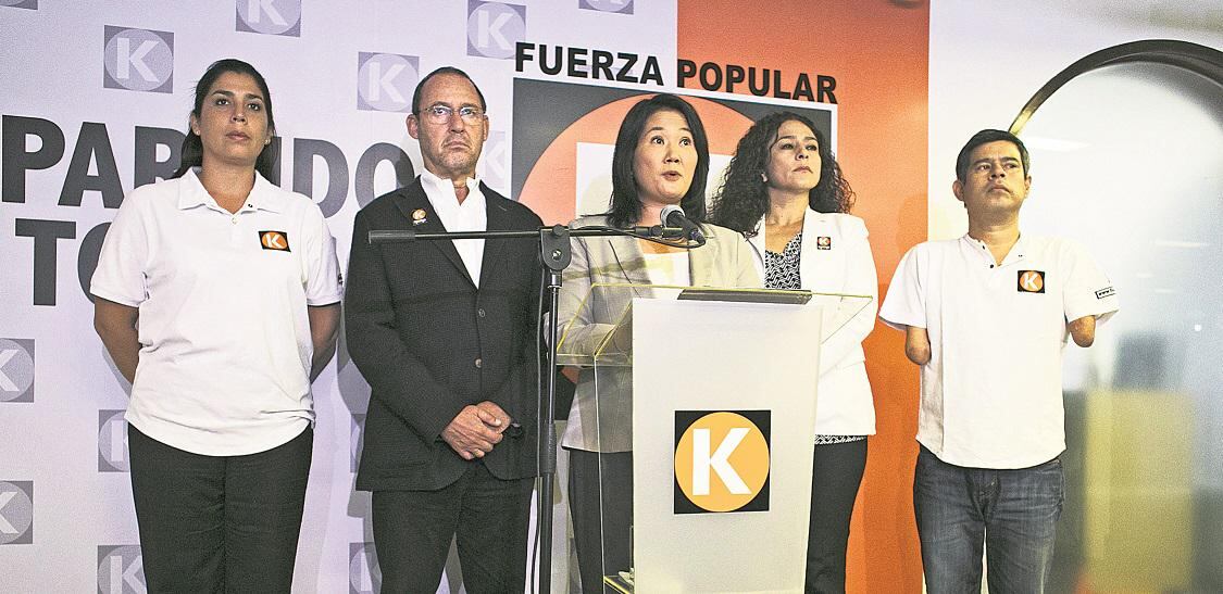 Keiko Fujimori sobre marchas: “Hay una desesperación del Gobierno y sus aliados”