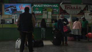 Caos en terminal de Huancayo: Ciudadanos aún no conocen normativa para viajes