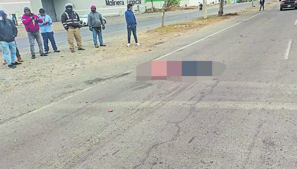 Joven muere en accidente de tránsito ocurrido en la vía Chiclayo - Lambayeque. Mientras que en La Victoria, obrero fallece electrocutado.