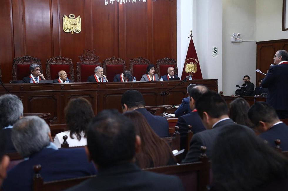 Tribunal Constitucional evalúa demanda competencial sobre la disolución del Congreso