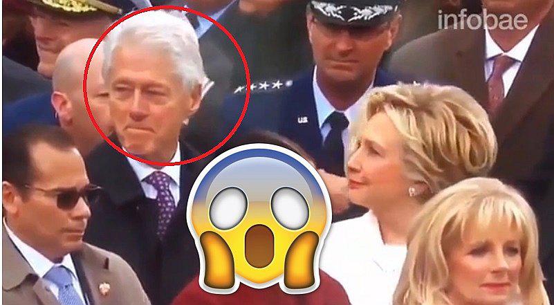 Hillary Clinton: así fue su letal mirada a su esposo cuando lo descubrió viendo esto con "ojos pícaros" (VIDEO)