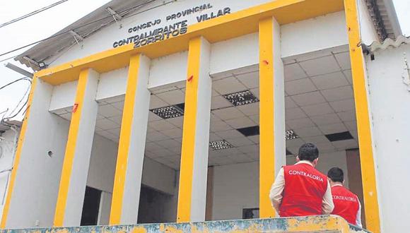 Contraloría alerta sobre el mal uso de recursos en un “mejoramiento educativo” a cargo de la Municipalidad Provincial de Contralmirante Villar.