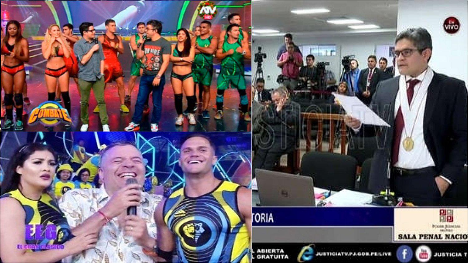 Facebook: Justicia TV lideró sintonía online y desplazó a 'Esto es Guerra' y 'Combate' (FOTO)