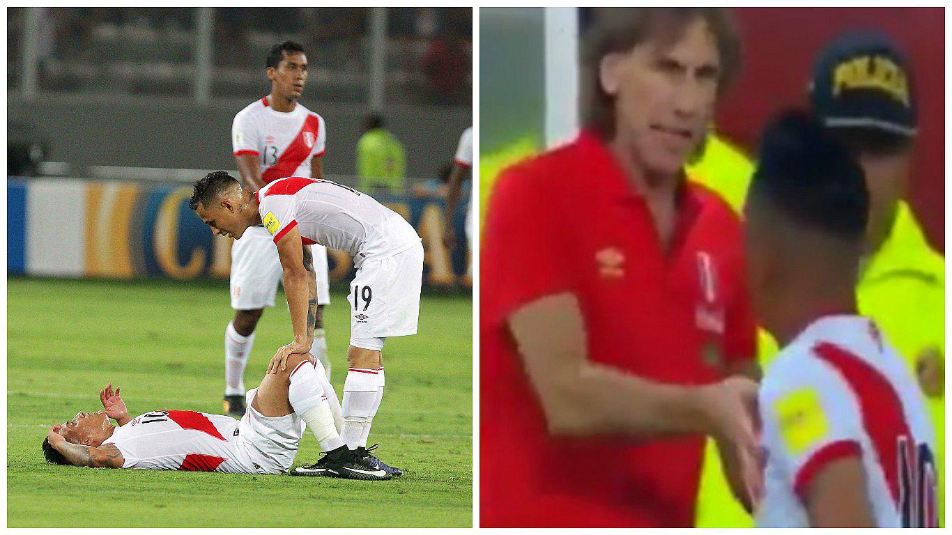Christian Cueva: mira el momento en que pide a Gareca no ser cambiado y seguir jugando (VIDEO)