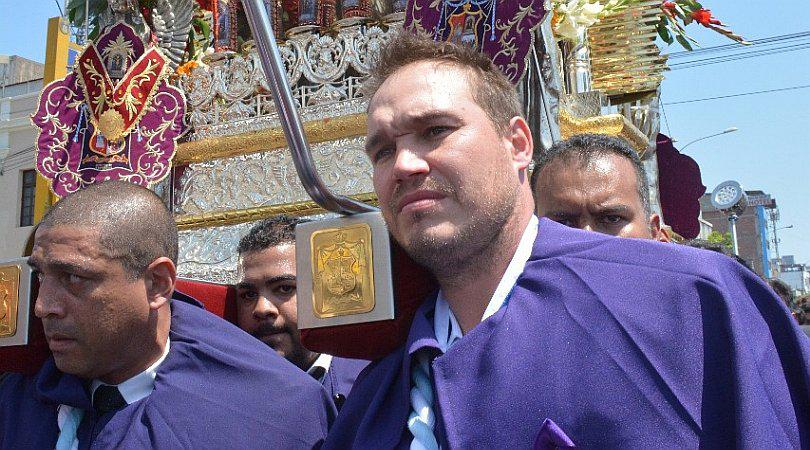 George Forsyth es elegido hermano honorario de la  Hermandad del Señor de los Milagros de La Victoria (FOTOS)