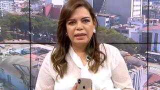 Milagros Leiva se despidió a ATV Noticias: Aprendí que no debo llorar en televisión (VIDEO)