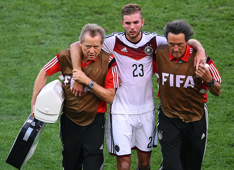 Brasil 2014: Alemán Kramer sufrió pérdida de memoria por golpe en la cabeza