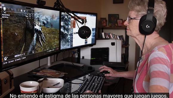 Youtube: Abuela 'gamer' tendrá su personaje en The Elder Scrolls VI (VIDEO)