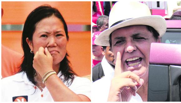 Alan García ataca a Keiko Fujimori y luce sombrero para golpear a Alfredo Barnechea 