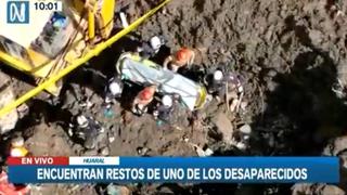 Huaral: recuperan cuerpo seis días después de deslizamiento en centro poblado La Perla | VIDEO