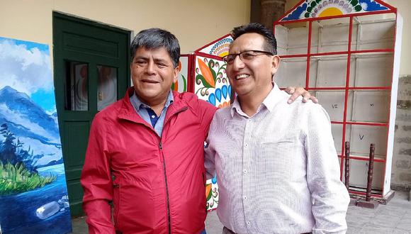 Carlos Rúa y Richard Prado olvidan enfrentamientos de campaña y apuestan por la región 