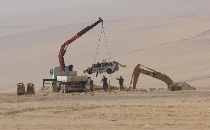 Mina antitanque mata a taxista en frontera con Chile