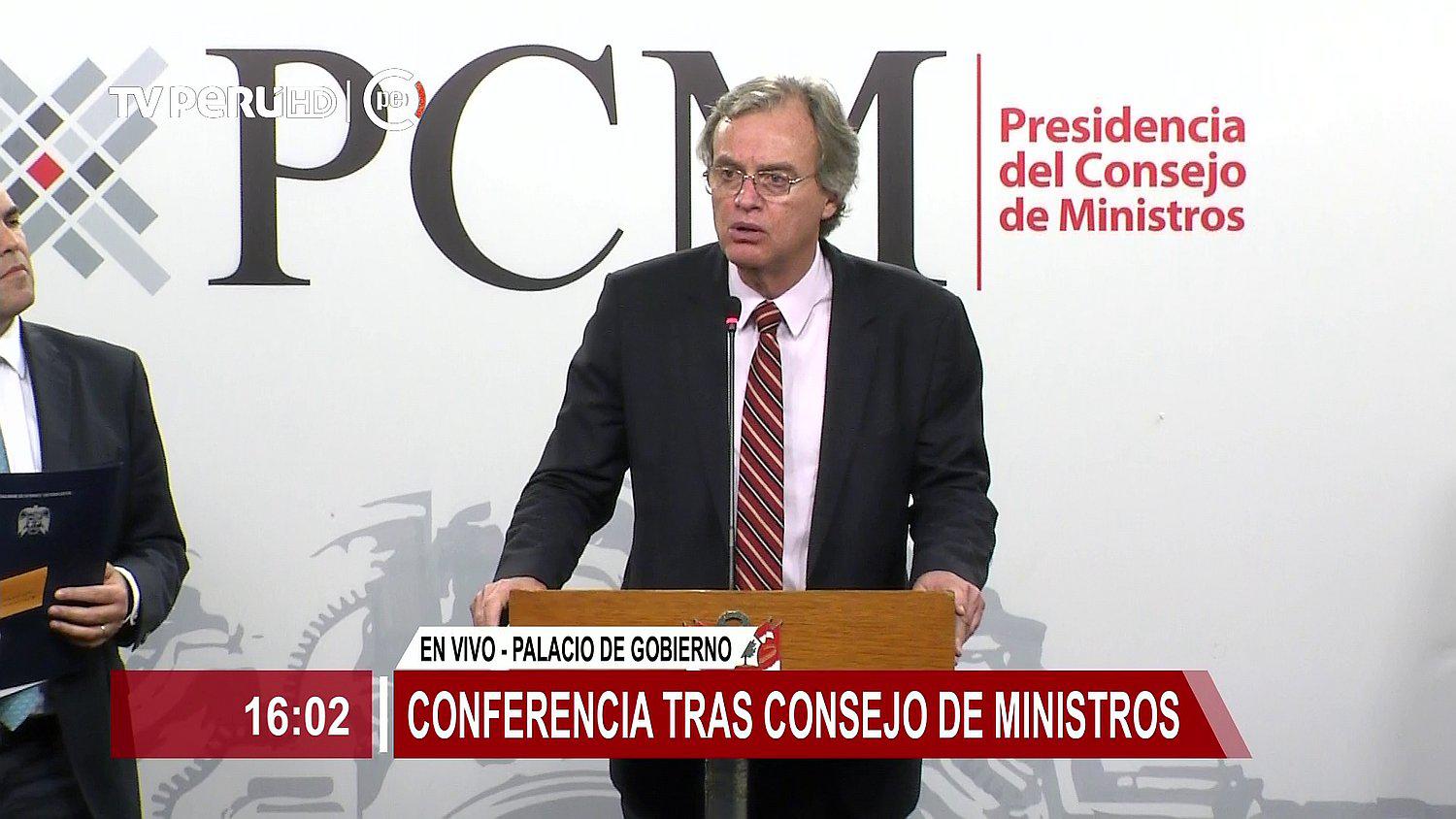 Basombrío reconoce que no puede proteger a todos los jueces y fiscales del Perú
