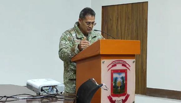 General de la Tercera División del Ejército señala que los manifestantes pueden realizar sus marchas de forma pacífica. (Foto: GEC)