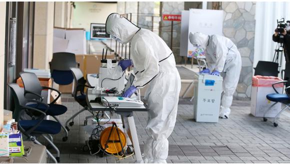 Corea del Sur anuncia 91 pacientes reinfectados por COVID-19. (Foto: AFP / YONHAP)