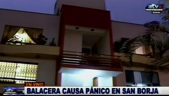 San Borja: Balacera causa pánico cerca de zona comercial (VIDEO)