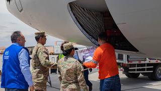 EsSalud Arequipa recibe 7 toneladas de medicinas mediante puente aéreo