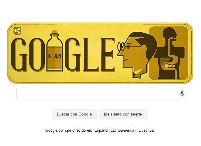 Frederick Grant Banting: Doodle en memoria al inventor de la insulina 