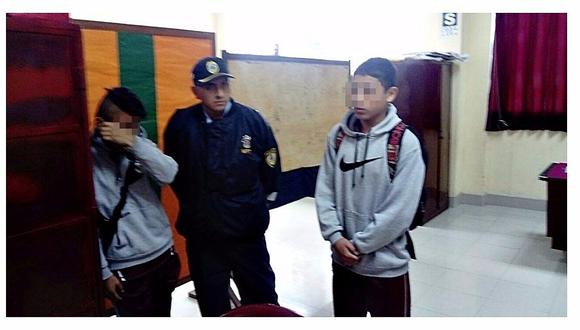 Trujillo: Agentes de seguridad ciudadana encuentran a dos escolares deambulando por la calle