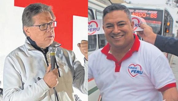 Tras recibir informes del Poder Judicial, fiscalizadores indican que Arturo Fernández (Somos Perú) y Martín Sifuentes (Trabajo Más Trabajo) no consignaron procesos legales.