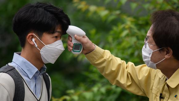 Corea del Sur registra su mayor cifra de casos de coronavirus en cuatro meses. (Foto: Ed JONES / AFP).