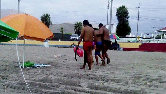 Moquegua: Dos niños y un adolescente se salvaron de morir en playa de Ilo
