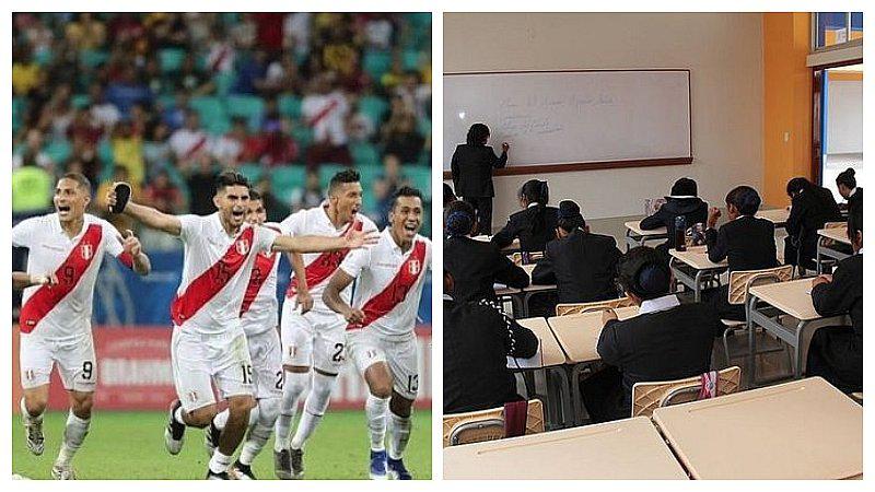 ¿Se suspenderán las clases, si Perú gana a Brasil en la Copa América?