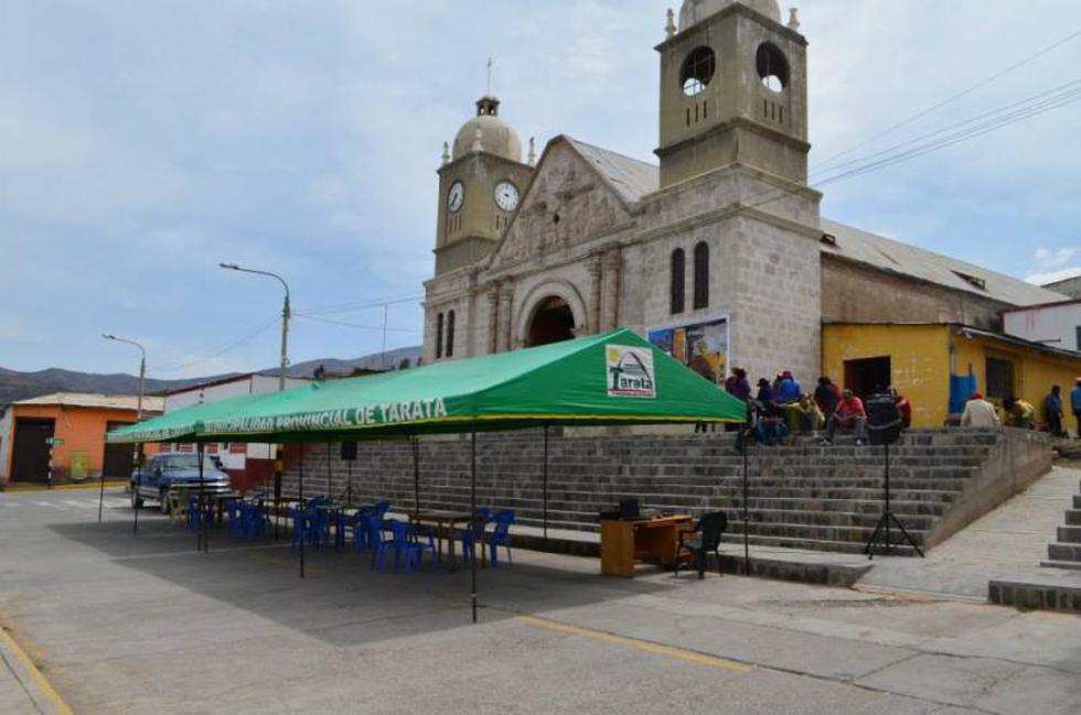 Riesgo: Iglesia de Tarata está a punto de colapsar