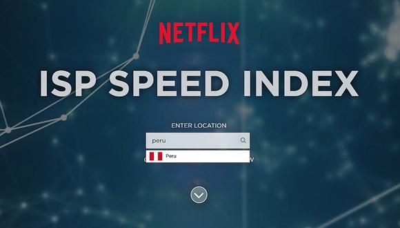 Netflix reconoce al operador de Internet con mayor velocidad en Perú