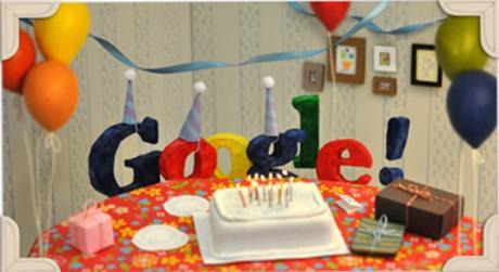 ¡Está de fiesta! Google festeja sus 13 años de creación