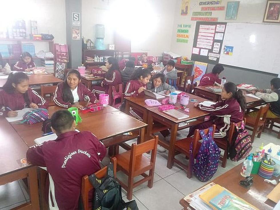 Escolares volvieron a clases en el valle de Tambo (FOTOS)