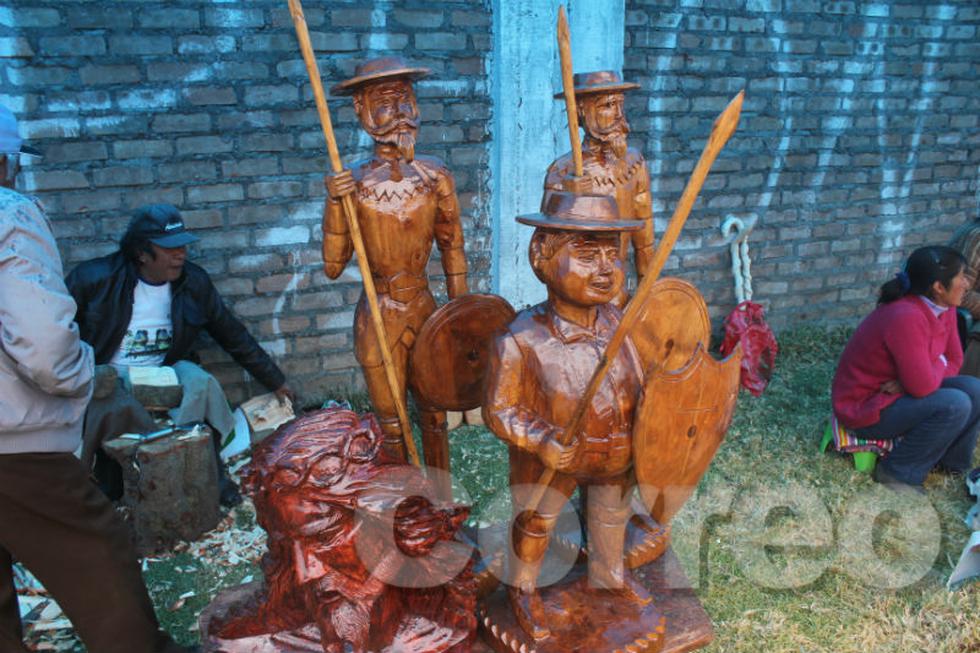 Artesanos jaujinos presentan el cucharón más grande del mundo (FOTOS)