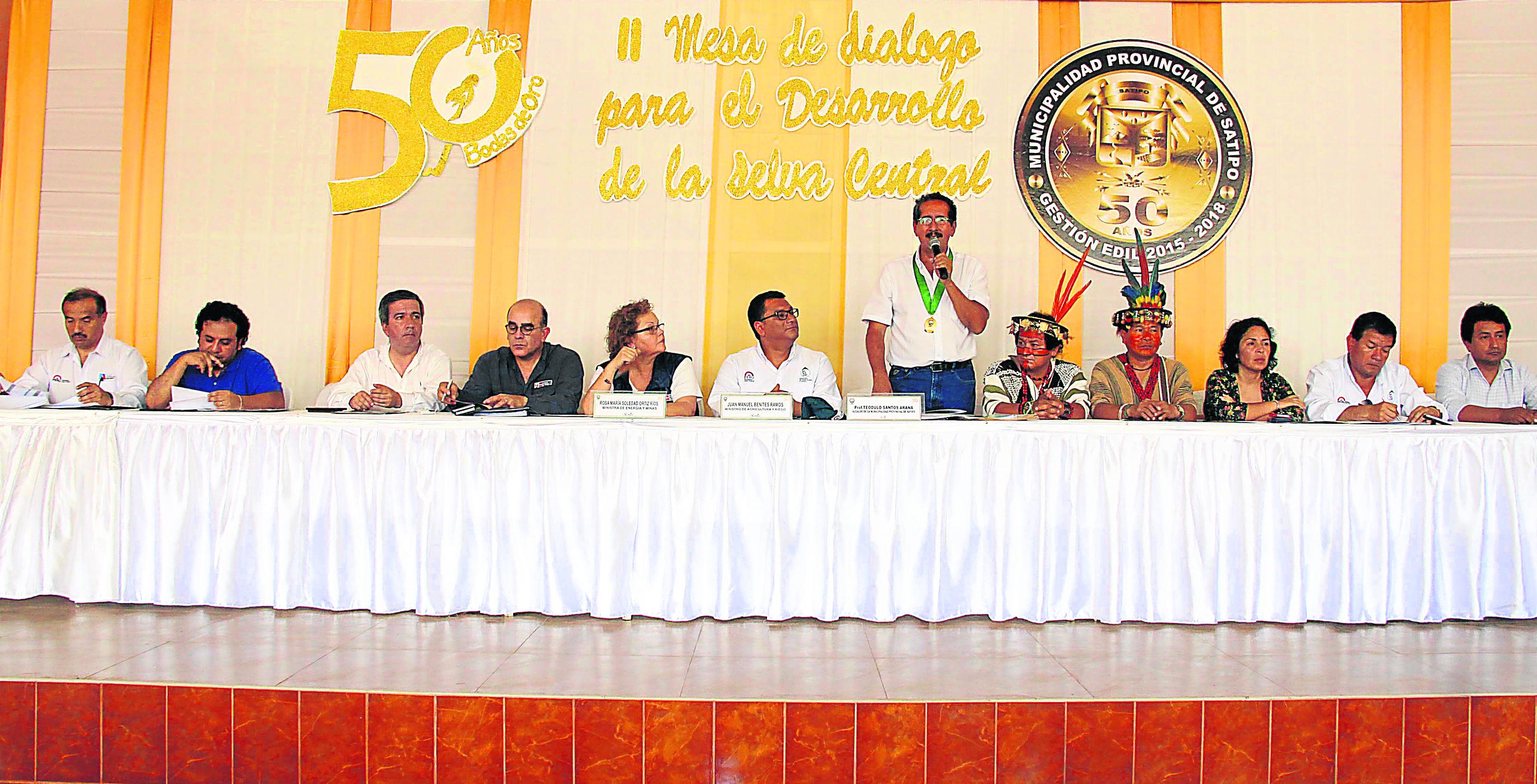 ​Invertirán 550 millones de soles en Selva Central