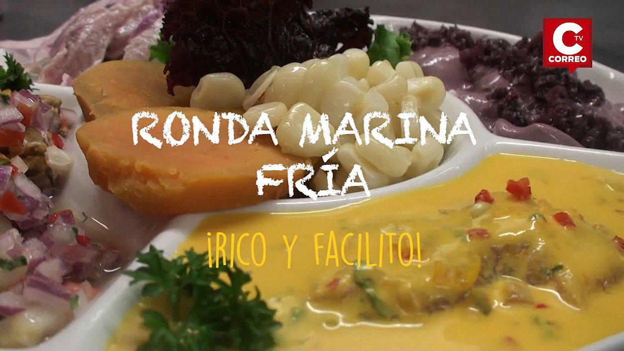 ¡Rico y facilito! hoy presentamos una ronda fría marina (VIDEO)