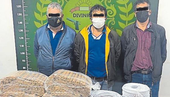 En un operativo realizado por la División de Investigación Criminal (Divincri) en la ciudad de Trujillo.