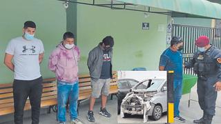 Chiclayo: Caen cuatro presuntos integrantes de “Los Vitroqueros del Norte” 