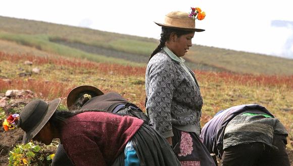La mujer andina tiene voz, pero no voto
