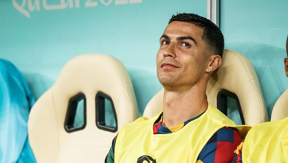 Cristiano Ronaldo negó la posibilidad de llegar a la liga de Arabia Saudita. (Foto: EFE)