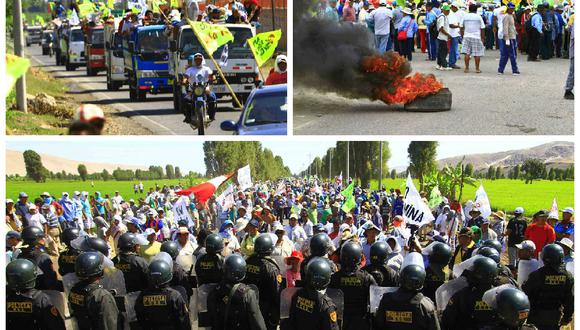 Arequipa: Paro en contra de Tía María se radicaliza hoy