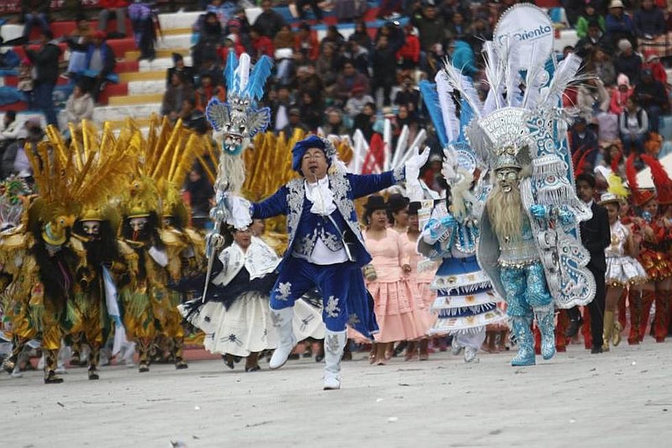 “Diablos” lideraron en concurso de danzas por la Virgen de la Candelaria (FOTOS)