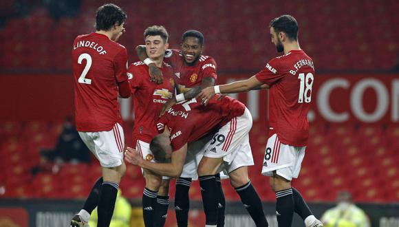 Manchester United goleó 9-0 a Southampton por la jornada 22 de Premier League. (Foto: AFP)