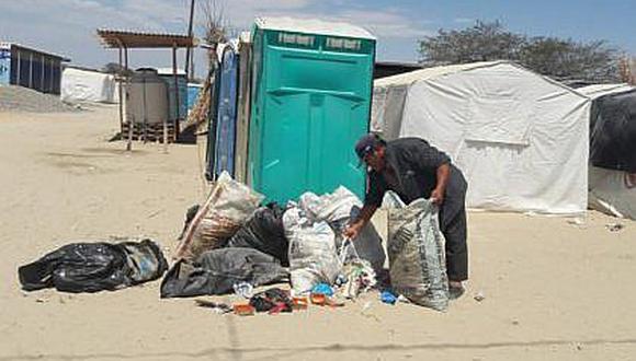 Piura: Damnificados padecen por basura acumulada en albergues
