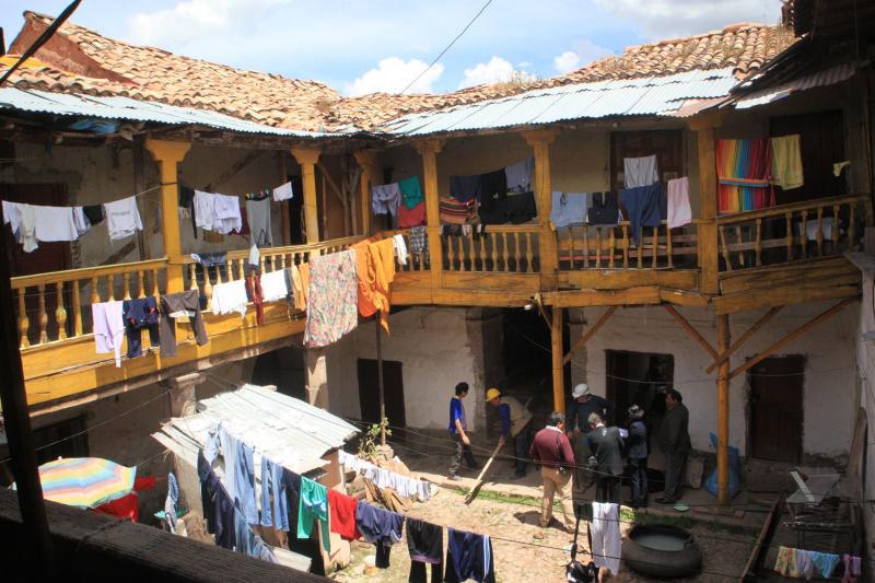 Peligro en casas coloniales de Cusco