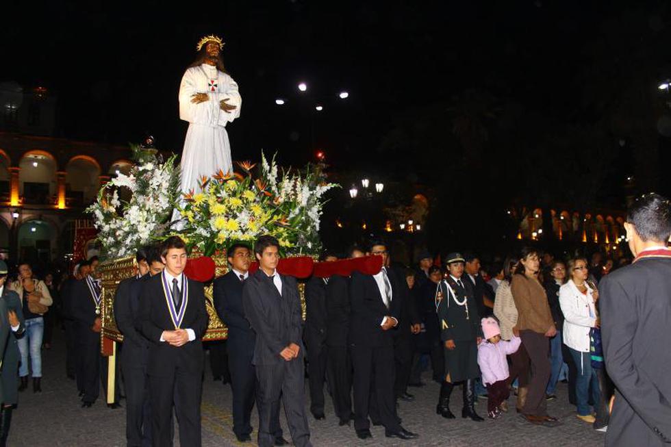 Semana Santa: Cinco imágenes salieron en procesión por Martes Santo