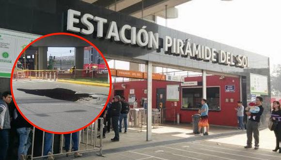 Línea 1 del Metro de Lima responde a las acusaciones sobre rotura de tuberías en SJL