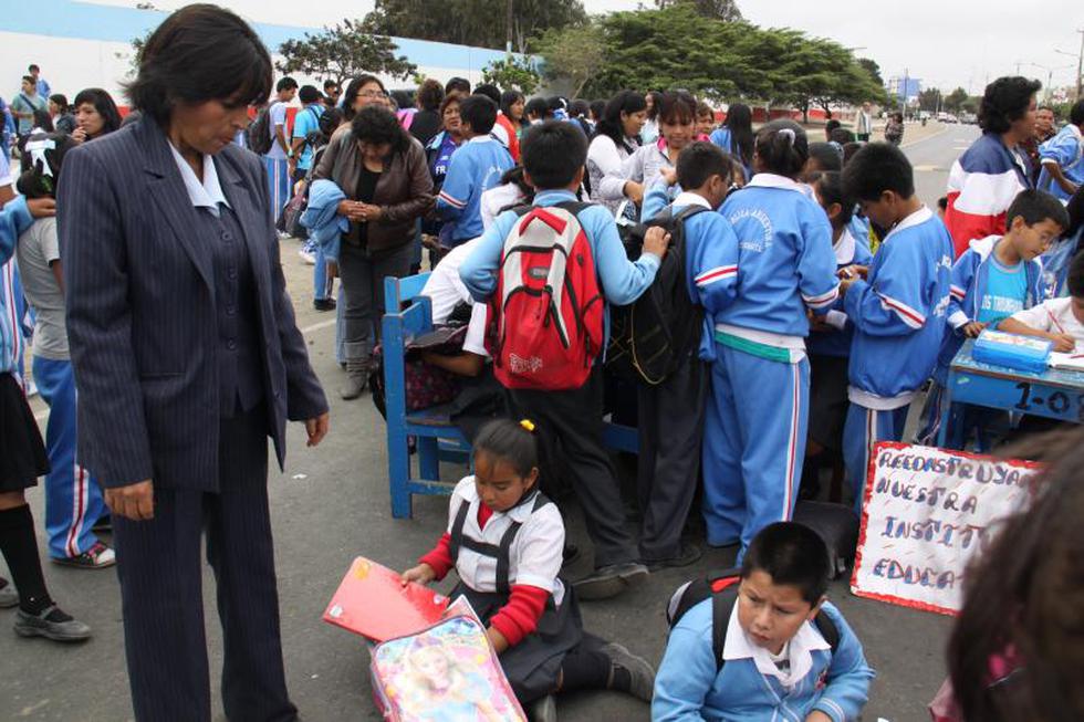 Escolares del "Argentino" se rebelan