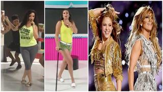 Karla Tarazona y Janet Barboza ensayan para bailar como Shakira y JLo (VIDEO)