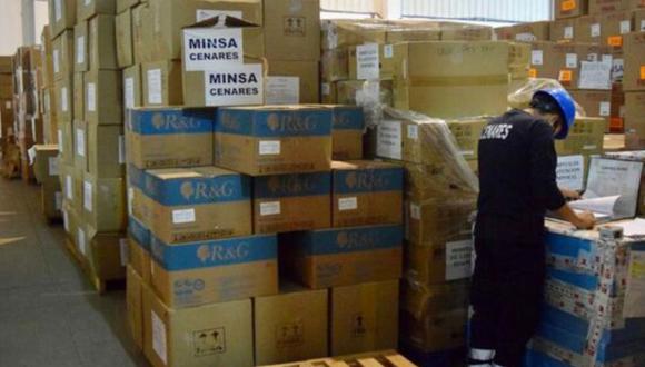 El Minsa entregó a la región Cusco, en lo que va del año, un total de 19,661.6 kilos de suministros médicos valorizados en S/ 3′313,254.70. Foto: Minsa