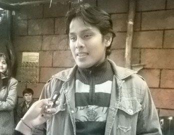 Edwin Vásquez en Huancayo